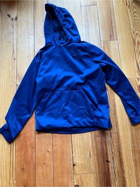 Nike Blue Hooded Pullover Sweatshirt